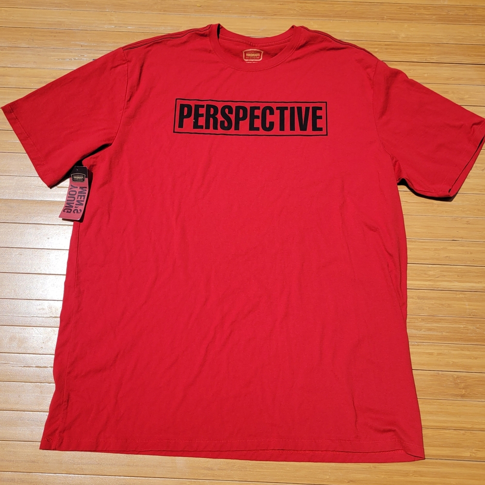 XLT Foundry Short Sleeve Red PERSPECTIVE Shirt Tee